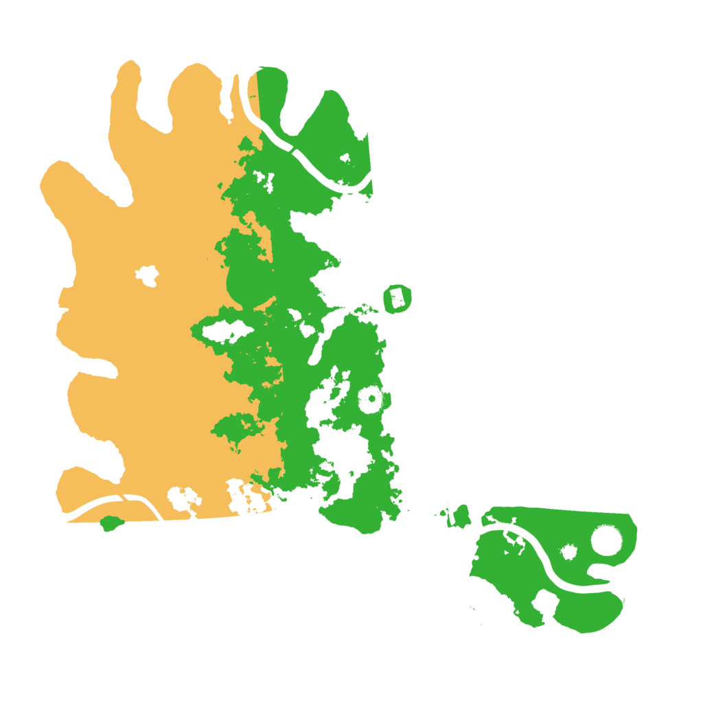 Biome Rust Map: Procedural Map, Size: 4000, Seed: 1970327044