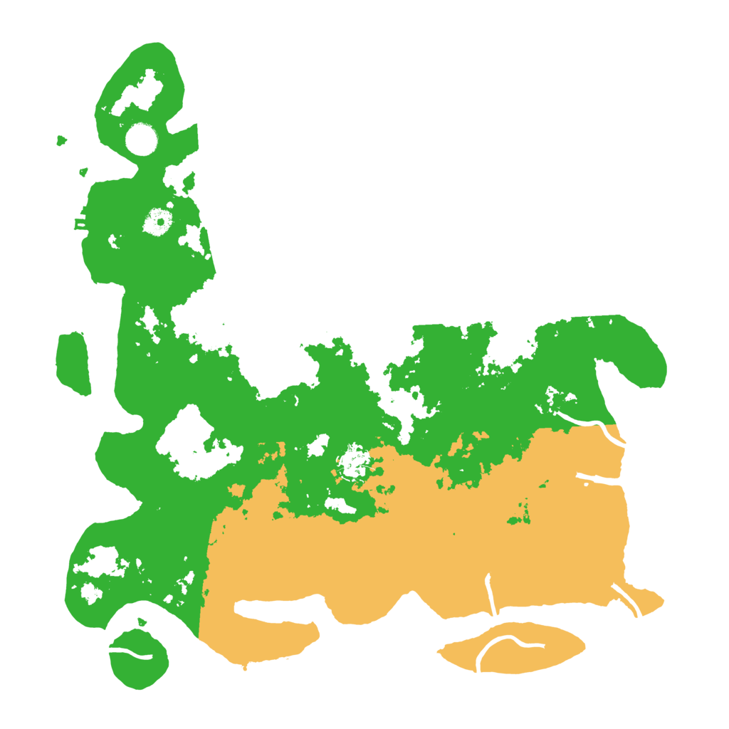 Biome Rust Map: Procedural Map, Size: 4000, Seed: 122344511