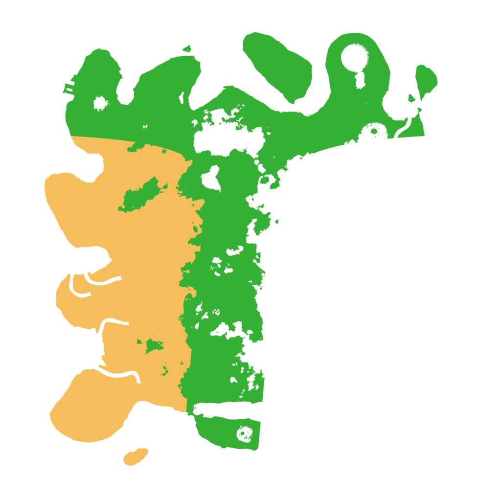 Biome Rust Map: Procedural Map, Size: 3250, Seed: 295509563