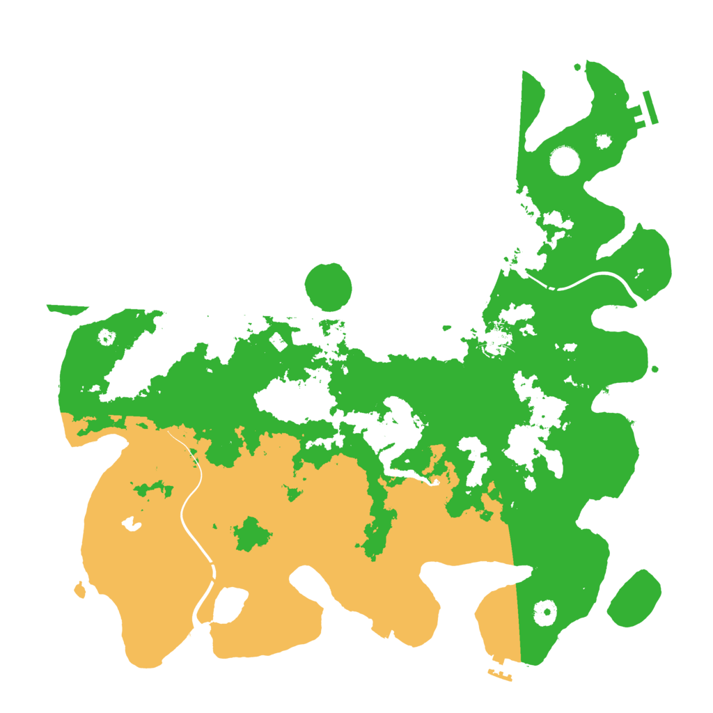 Biome Rust Map: Procedural Map, Size: 4250, Seed: 297442203