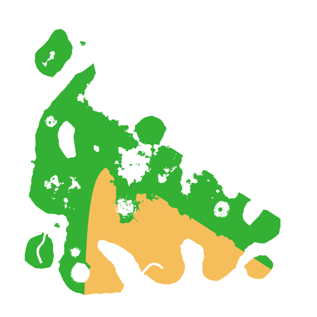 Biome Rust Map: Procedural Map, Size: 3000, Seed: 5143968