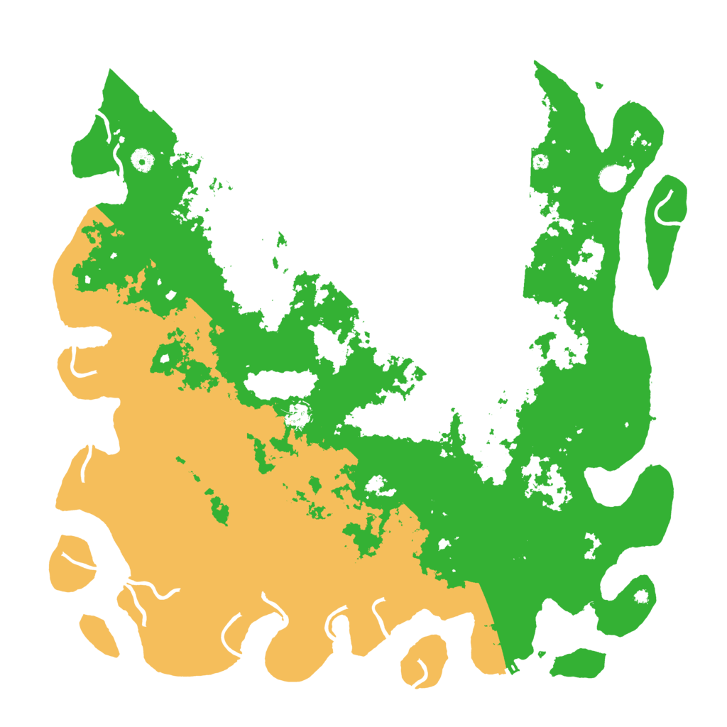 Biome Rust Map: Procedural Map, Size: 4800, Seed: 190808128