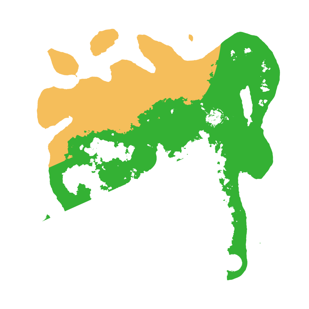 Biome Rust Map: Barren, Size: 3250, Seed: 873530435