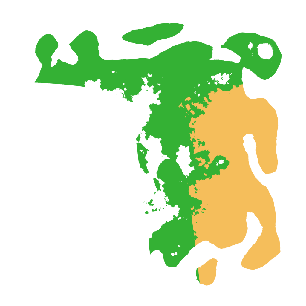 Biome Rust Map: Barren, Size: 3500, Seed: 852133722