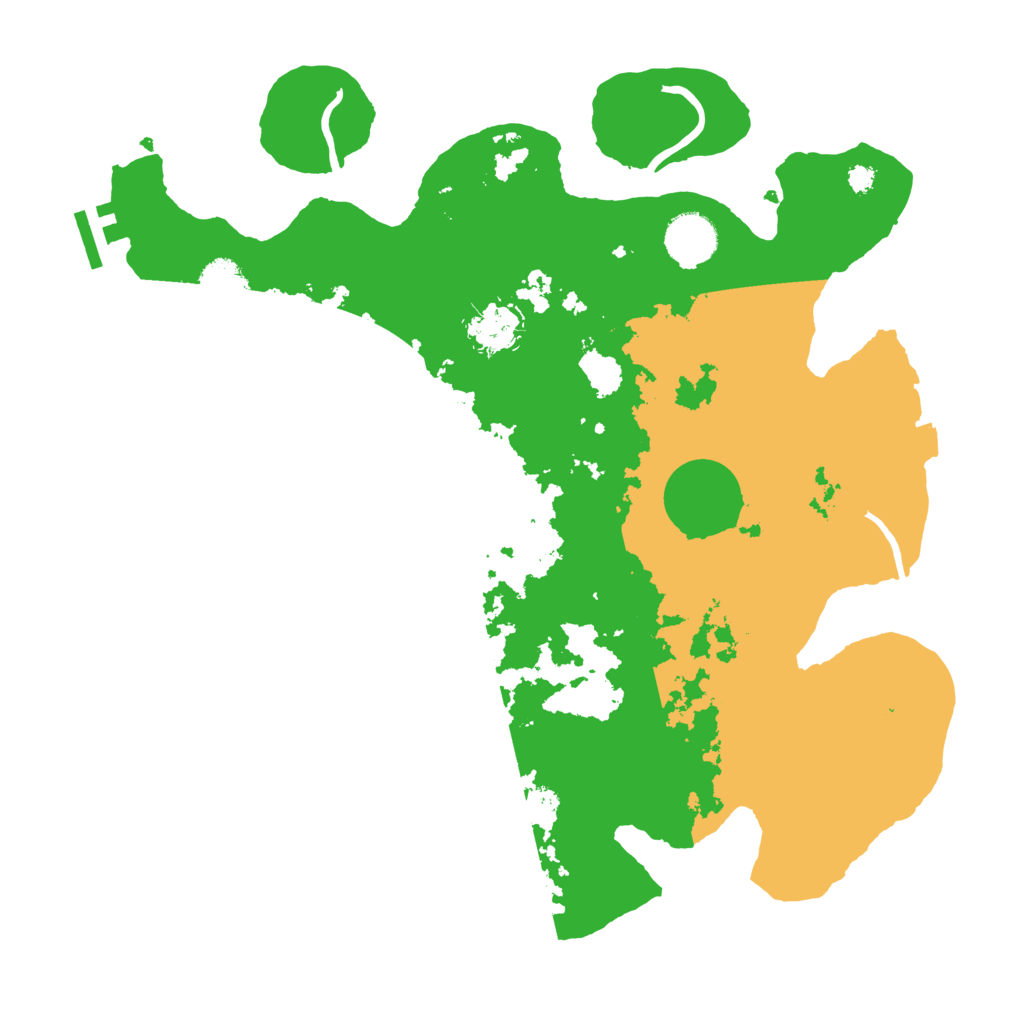 Biome Rust Map: Procedural Map, Size: 3500, Seed: 2175648