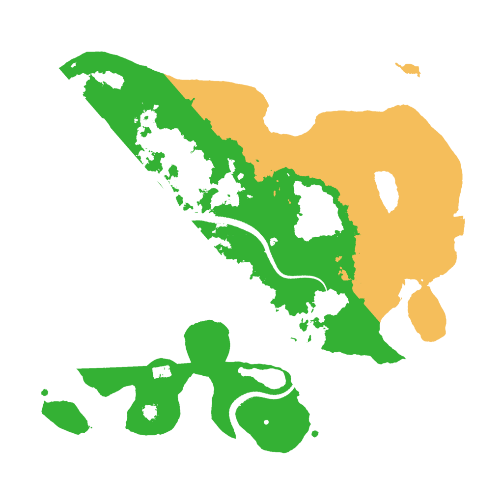 Biome Rust Map: Procedural Map, Size: 3000, Seed: 892675492