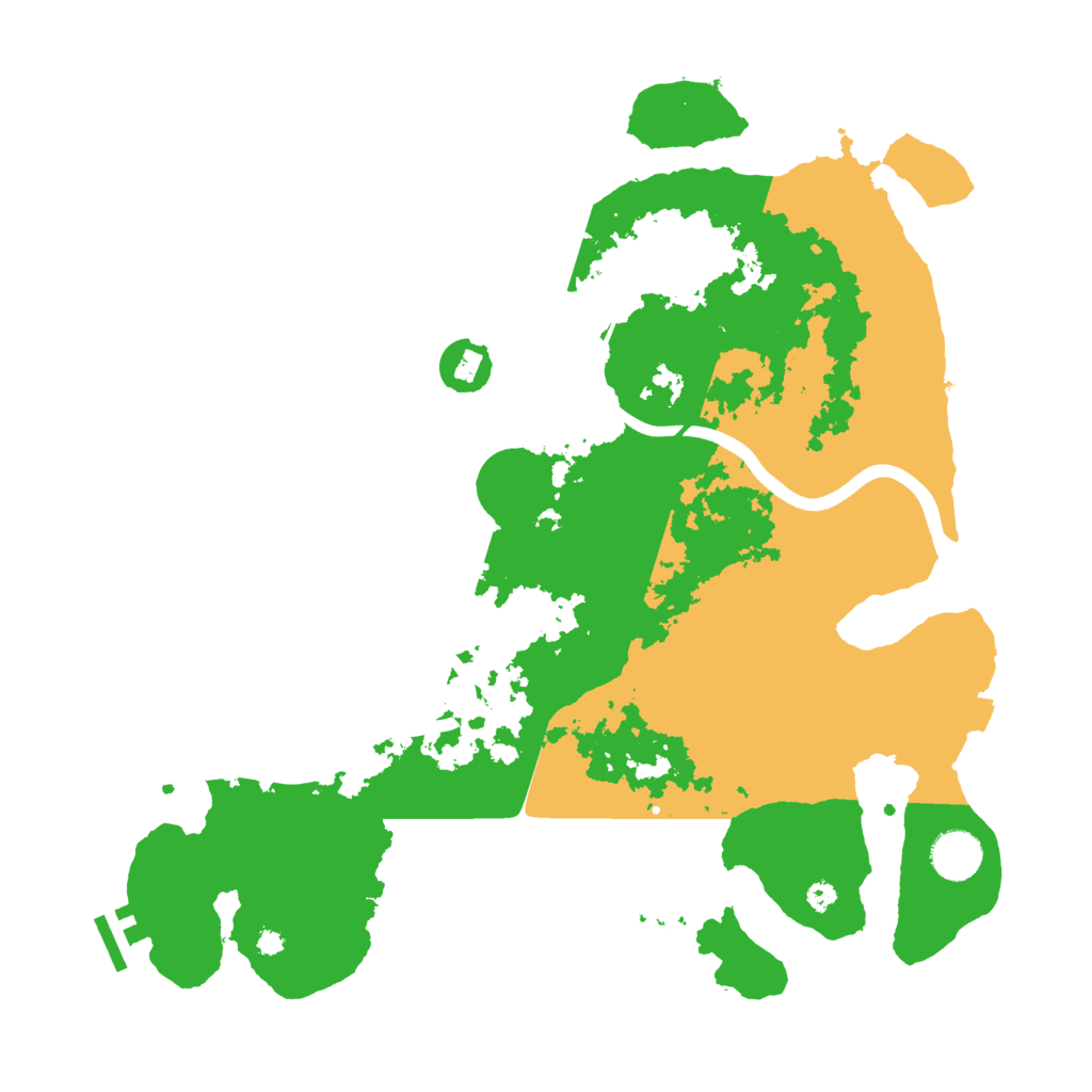 Biome Rust Map: Procedural Map, Size: 3800, Seed: 725271343