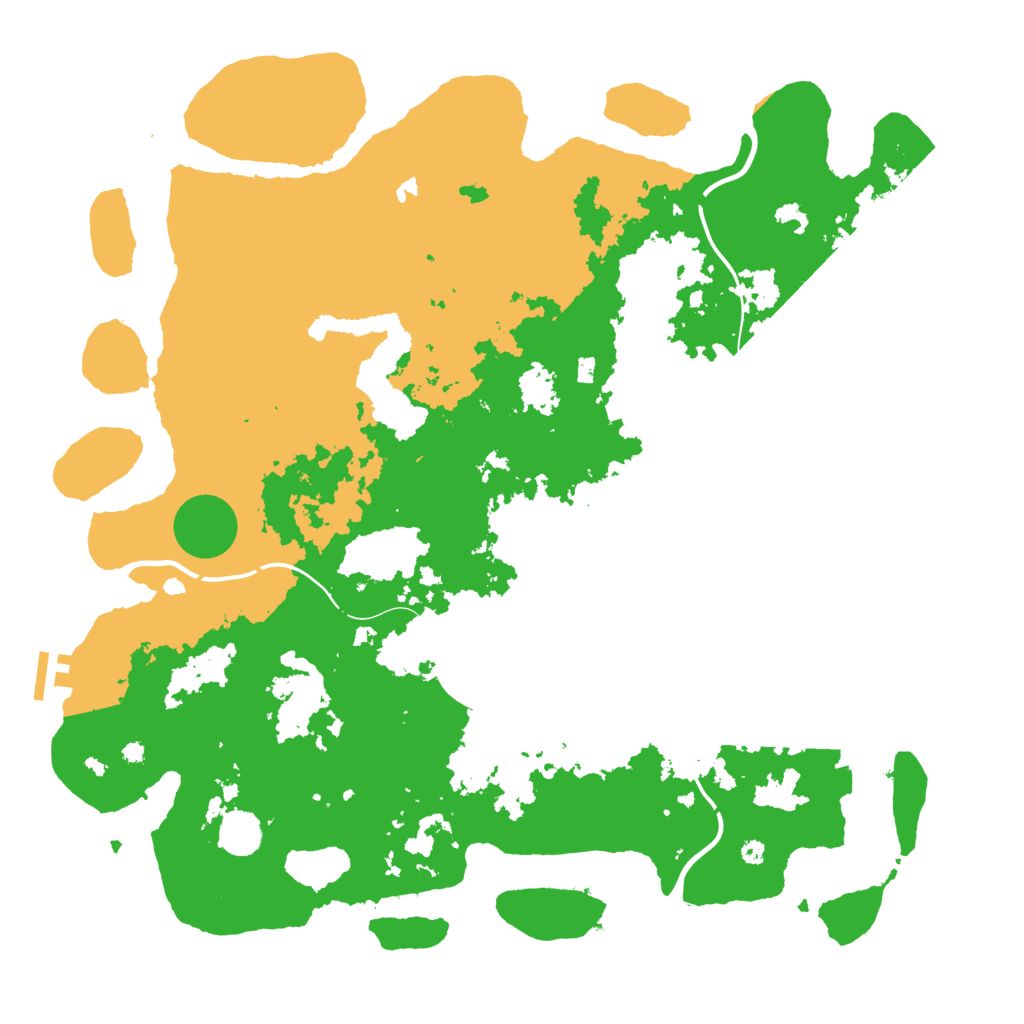 Biome Rust Map: Procedural Map, Size: 4250, Seed: 976697863