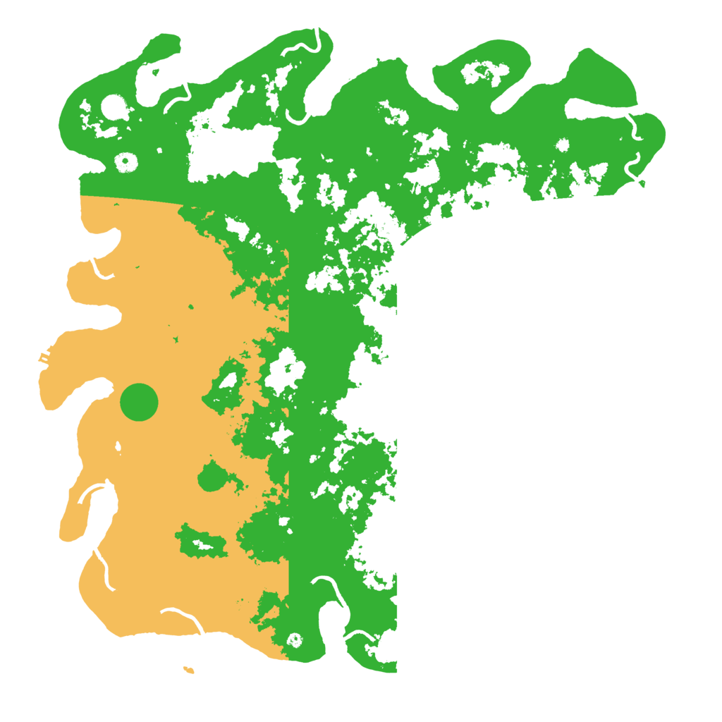 Biome Rust Map: Procedural Map, Size: 5000, Seed: 1490885725