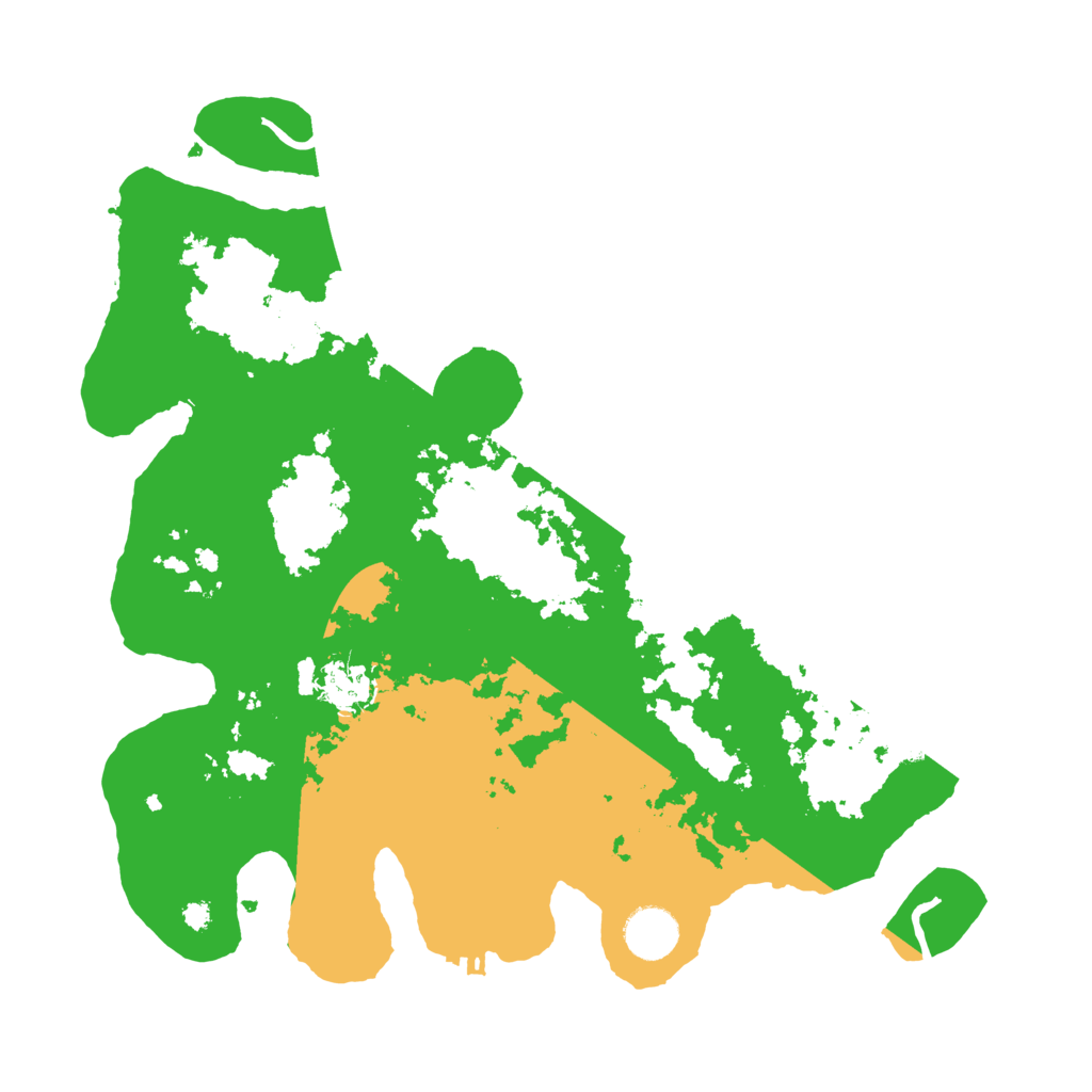 Biome Rust Map: Procedural Map, Size: 3600, Seed: 573238