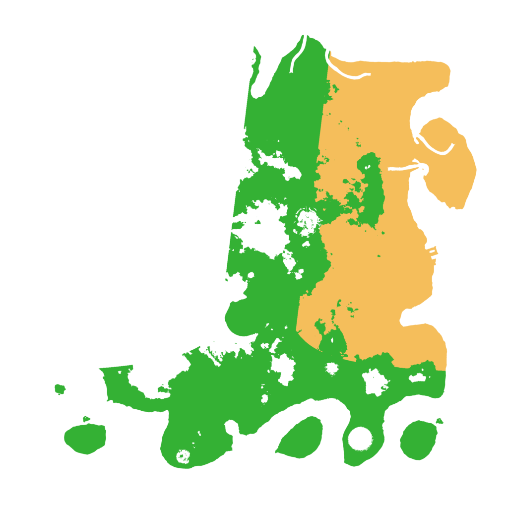 Biome Rust Map: Procedural Map, Size: 3750, Seed: 103876829