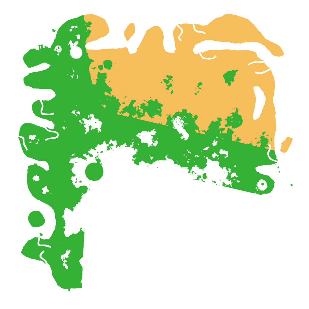 Biome Rust Map: Procedural Map, Size: 4500, Seed: 1694496398