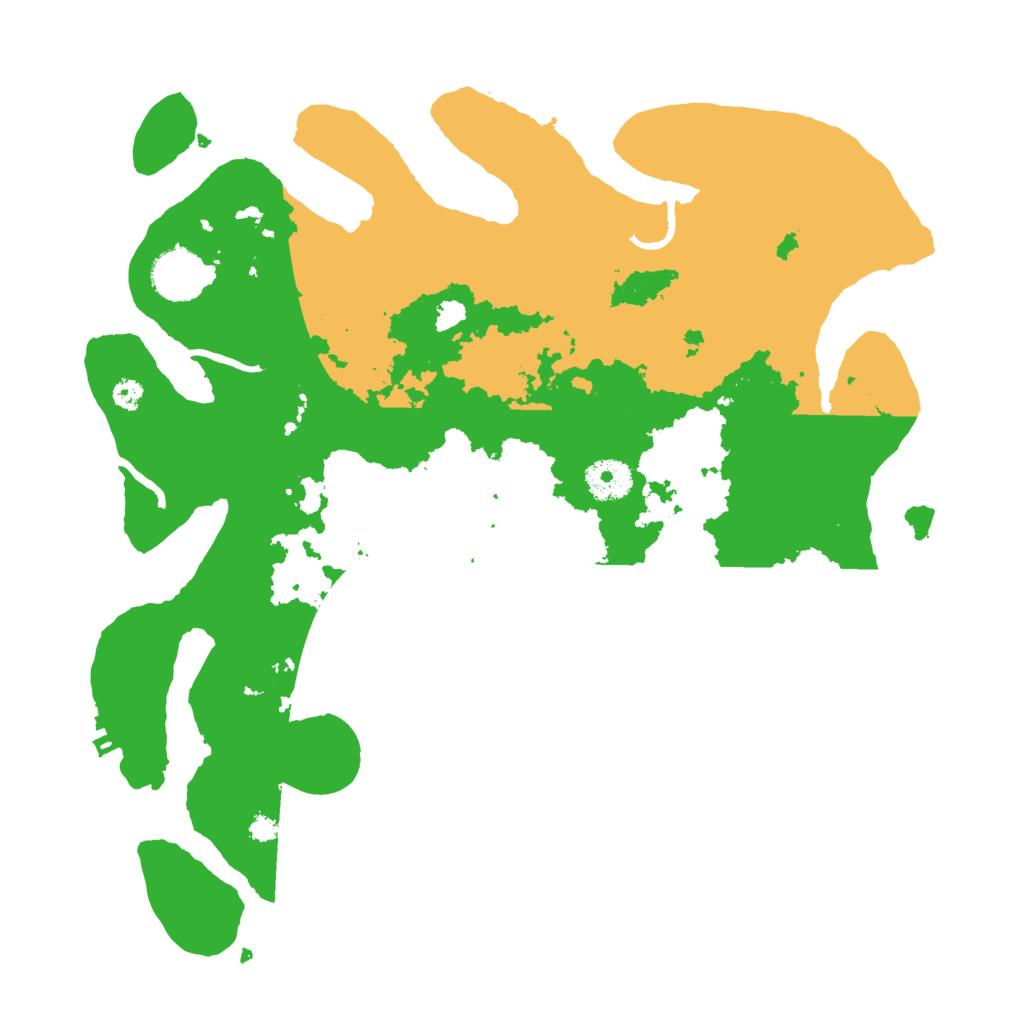 Biome Rust Map: Procedural Map, Size: 3500, Seed: 276713149