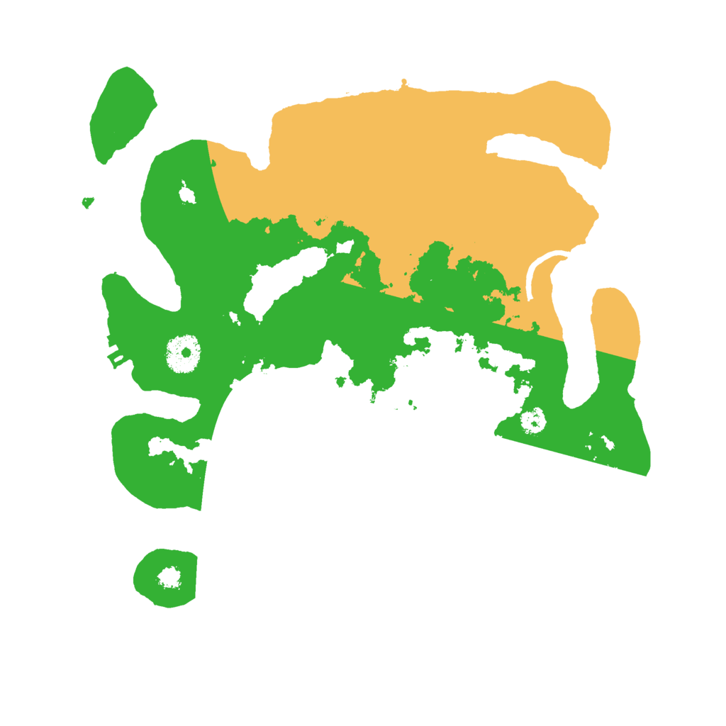 Biome Rust Map: Procedural Map, Size: 3000, Seed: 44558636