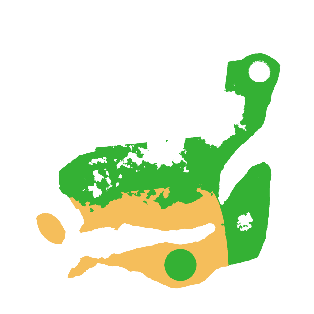 Biome Rust Map: Barren, Size: 2600, Seed: 22