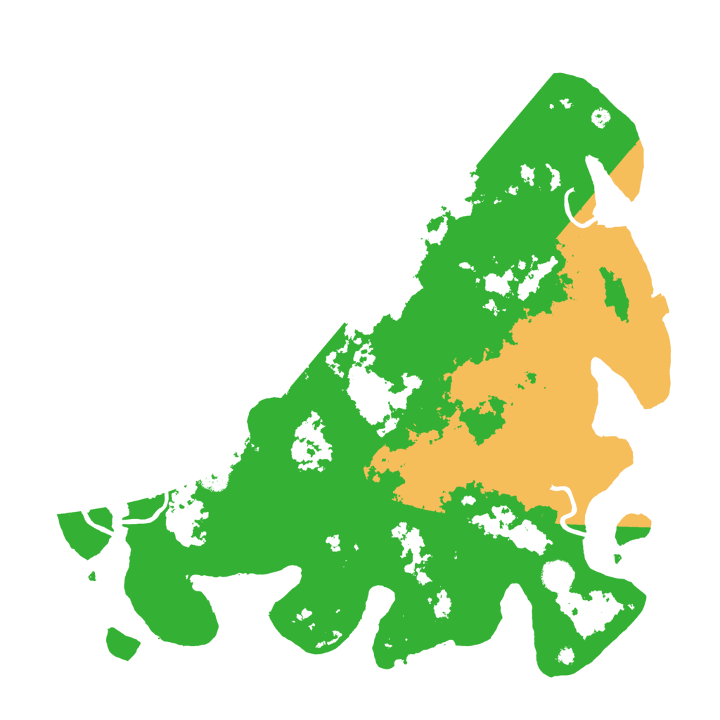 Biome Rust Map: Procedural Map, Size: 4000, Seed: 676225