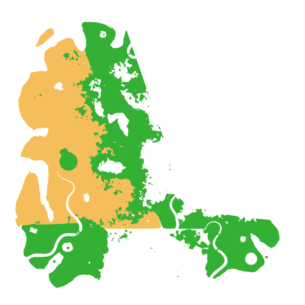 Biome Rust Map: Procedural Map, Size: 4500, Seed: 1495104992