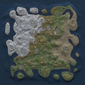 Thumbnail Rust Map: Procedural Map, Size: 4250, Seed: 1776315784, 18 Monuments