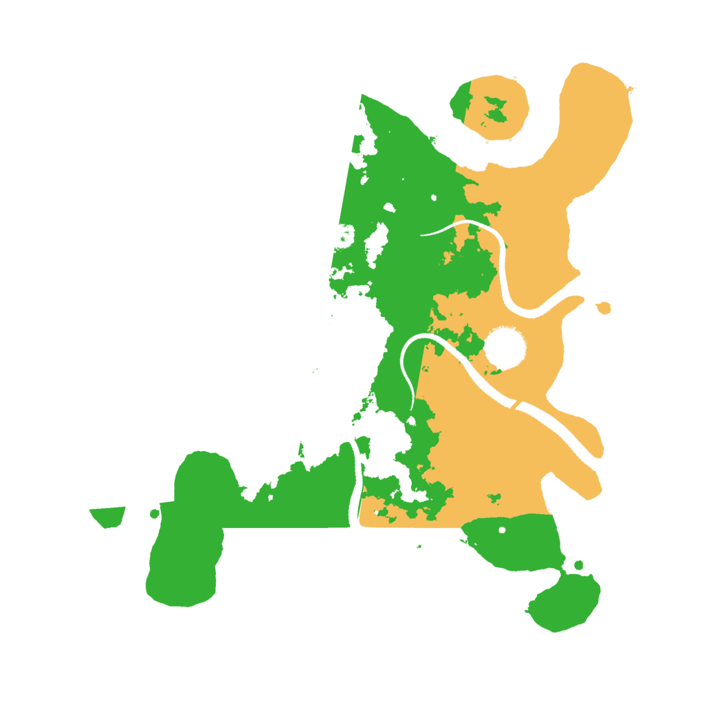 Biome Rust Map: Procedural Map, Size: 3000, Seed: 248550348