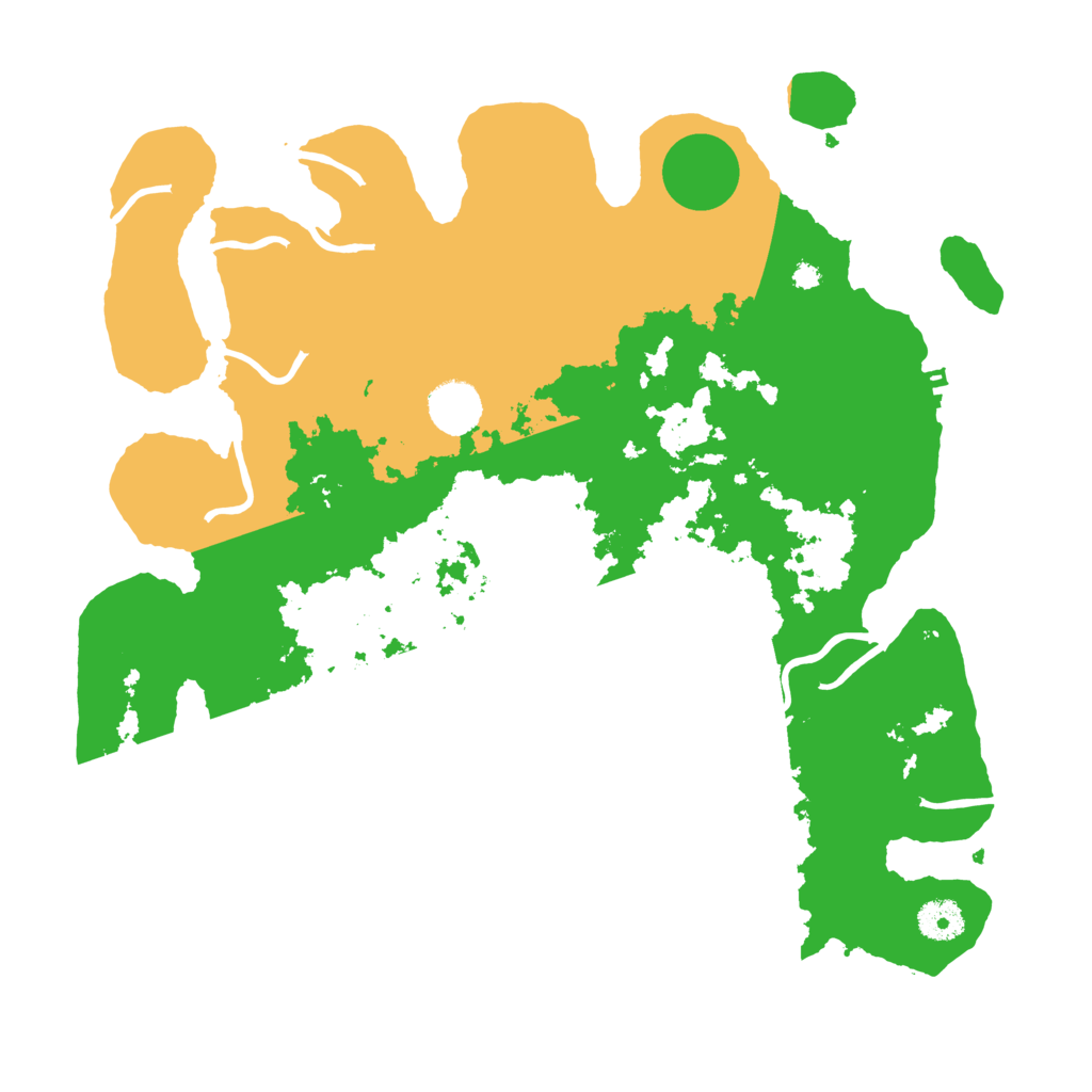 Biome Rust Map: Procedural Map, Size: 3750, Seed: 413988410