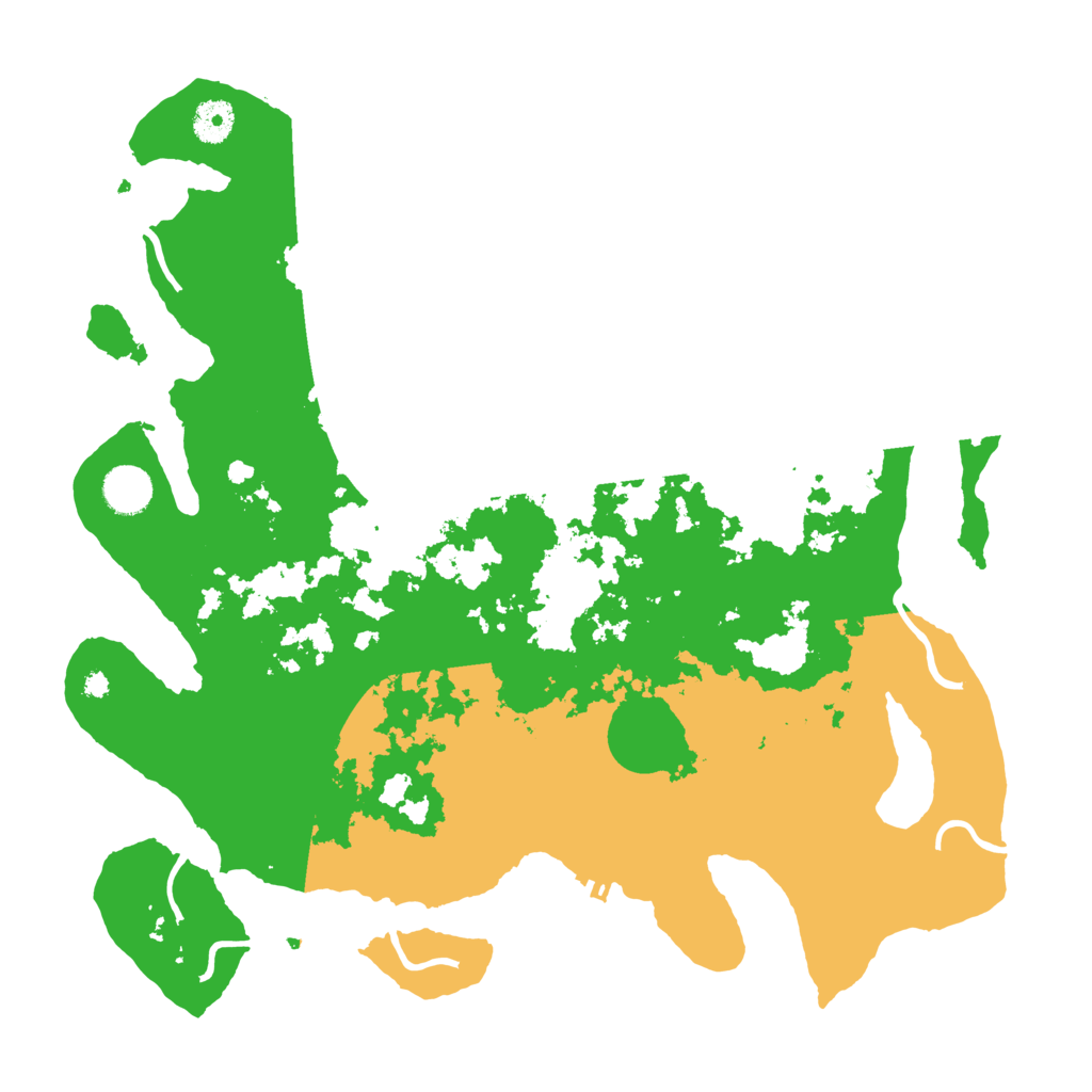 Biome Rust Map: Procedural Map, Size: 3900, Seed: 922237626