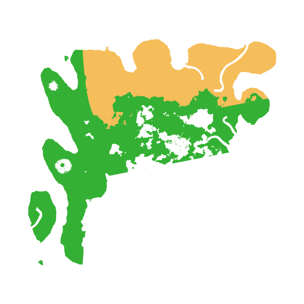 Biome Rust Map: Procedural Map, Size: 3000, Seed: 1778027682