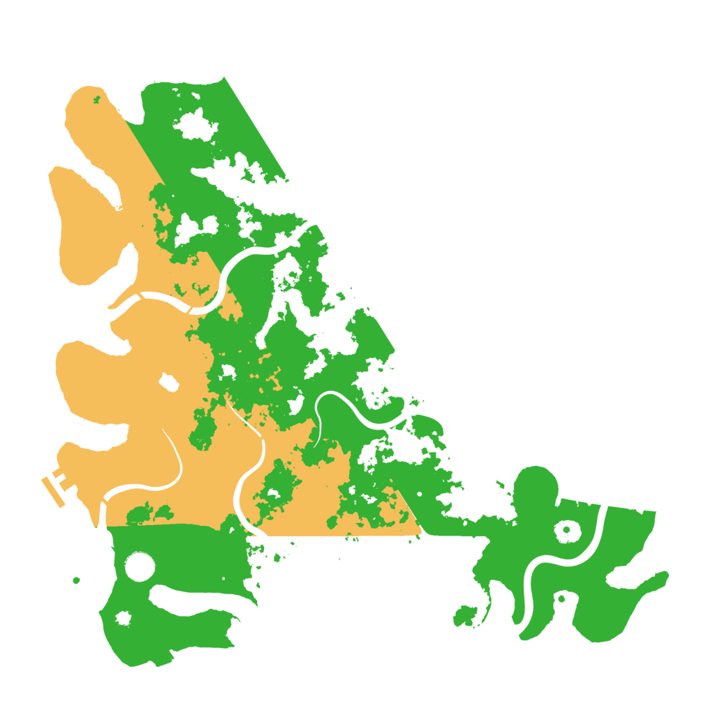 Biome Rust Map: Procedural Map, Size: 4250, Seed: 1690516252