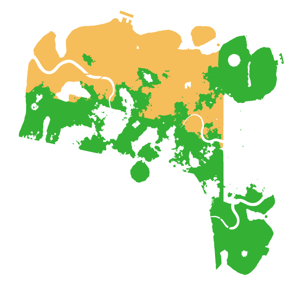 Biome Rust Map: Procedural Map, Size: 4250, Seed: 807933590