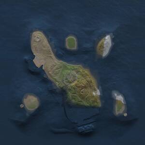 Thumbnail Rust Map: Procedural Map, Size: 1700, Seed: 1606241230, 3 Monuments