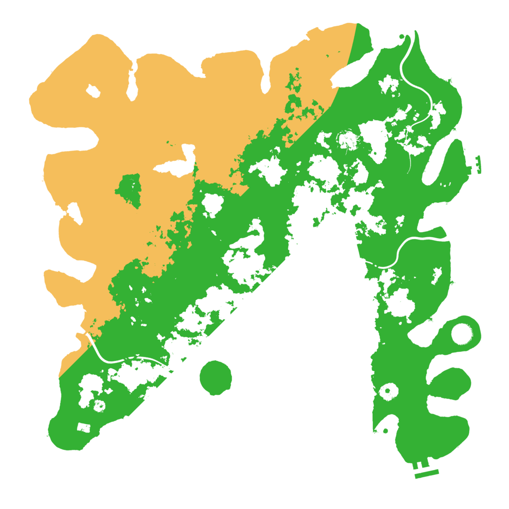 Biome Rust Map: Procedural Map, Size: 4250, Seed: 227415445