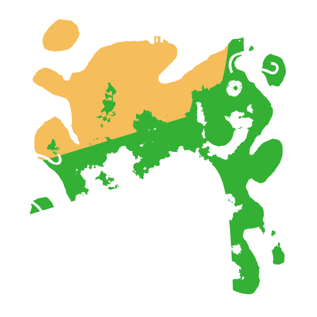 Biome Rust Map: Procedural Map, Size: 3000, Seed: 2079312814