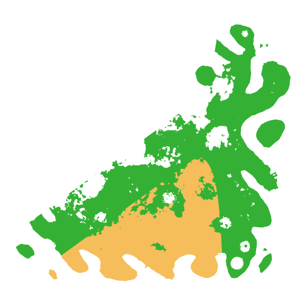 Biome Rust Map: Procedural Map, Size: 4250, Seed: 69629341