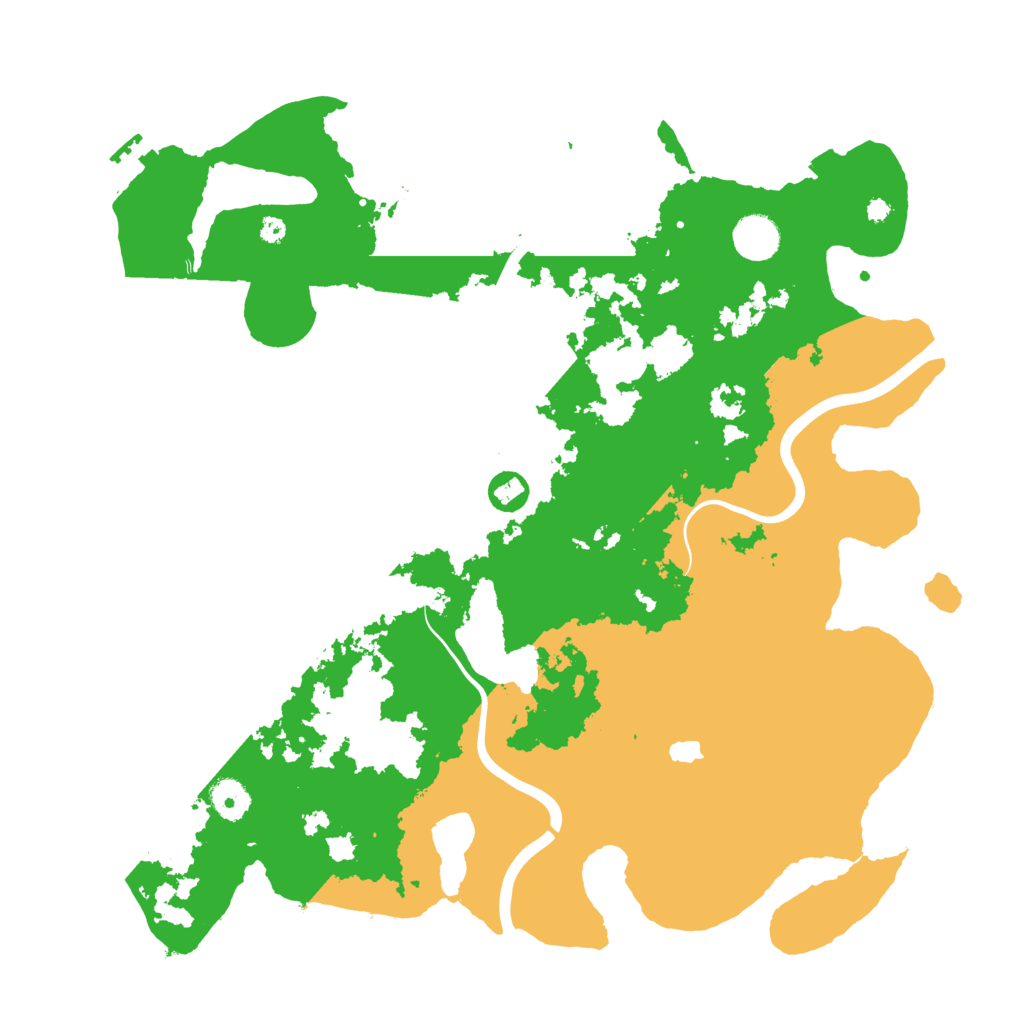 Biome Rust Map: Procedural Map, Size: 4000, Seed: 1762911510