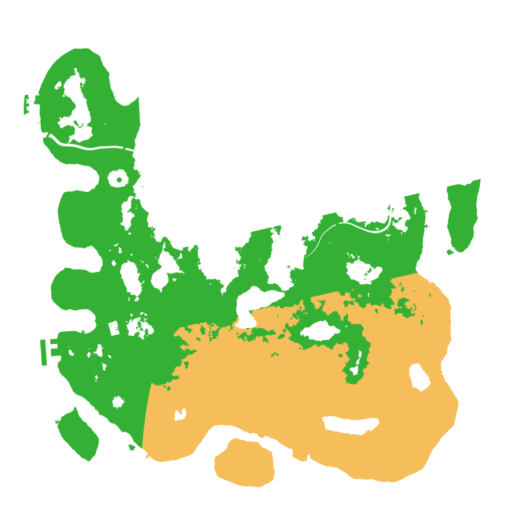 Biome Rust Map: Procedural Map, Size: 4000, Seed: 2287