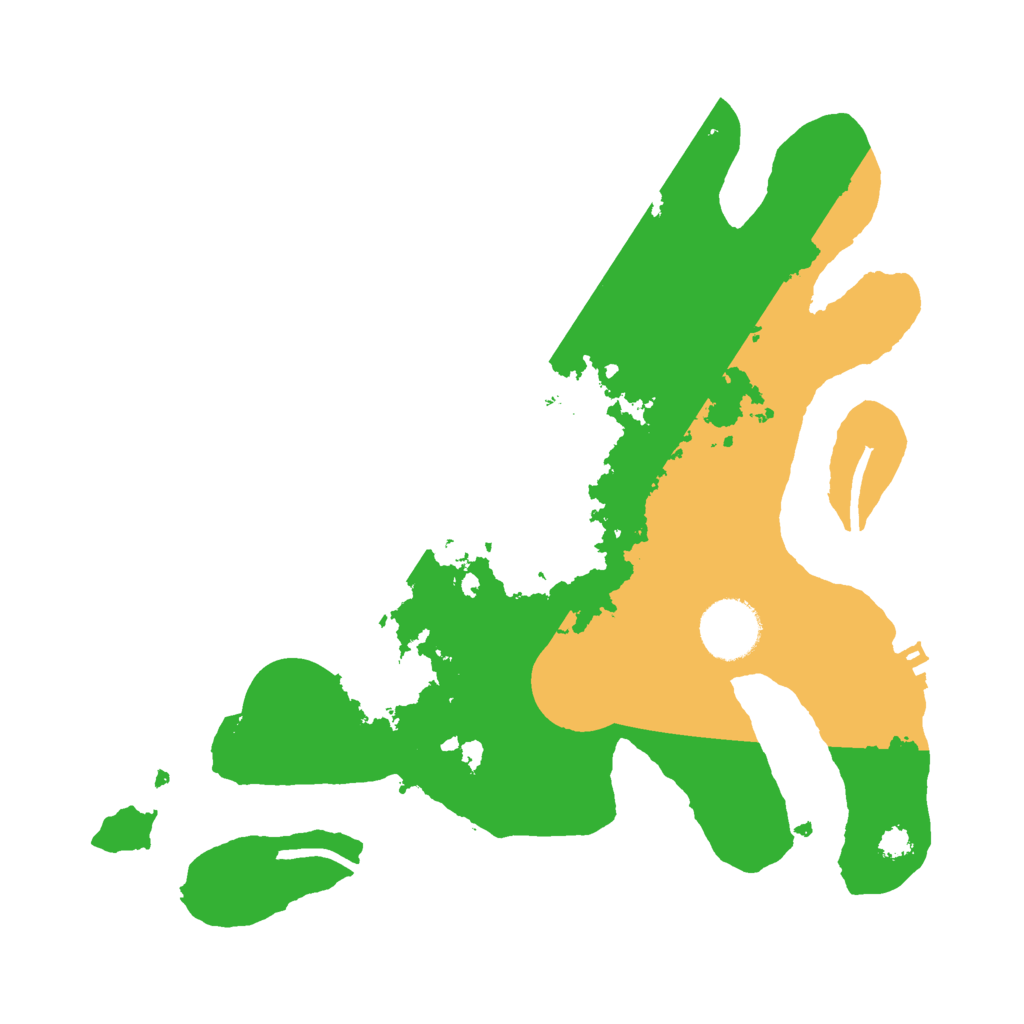 Biome Rust Map: Procedural Map, Size: 3000, Seed: 859654