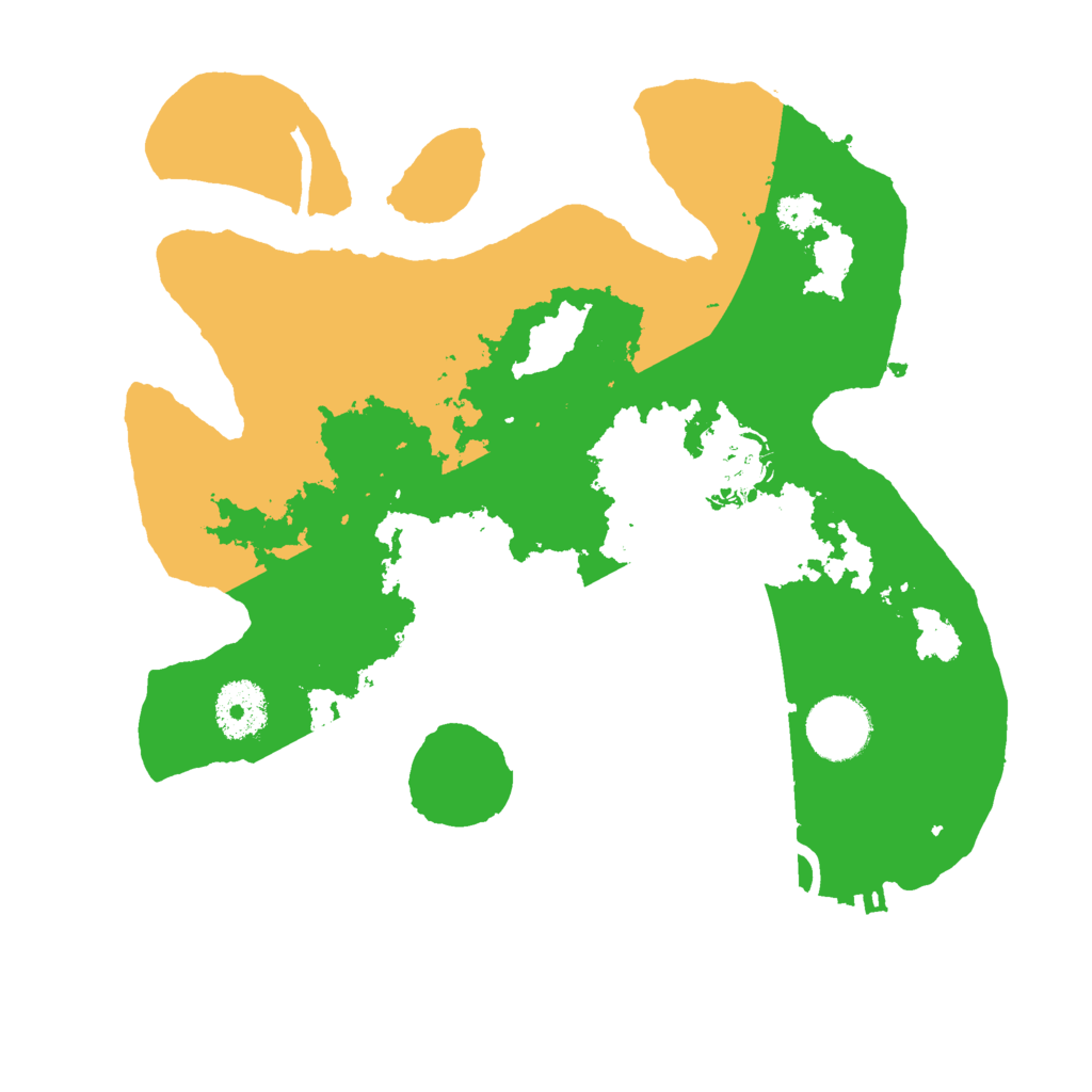 Biome Rust Map: Procedural Map, Size: 3000, Seed: 371413535