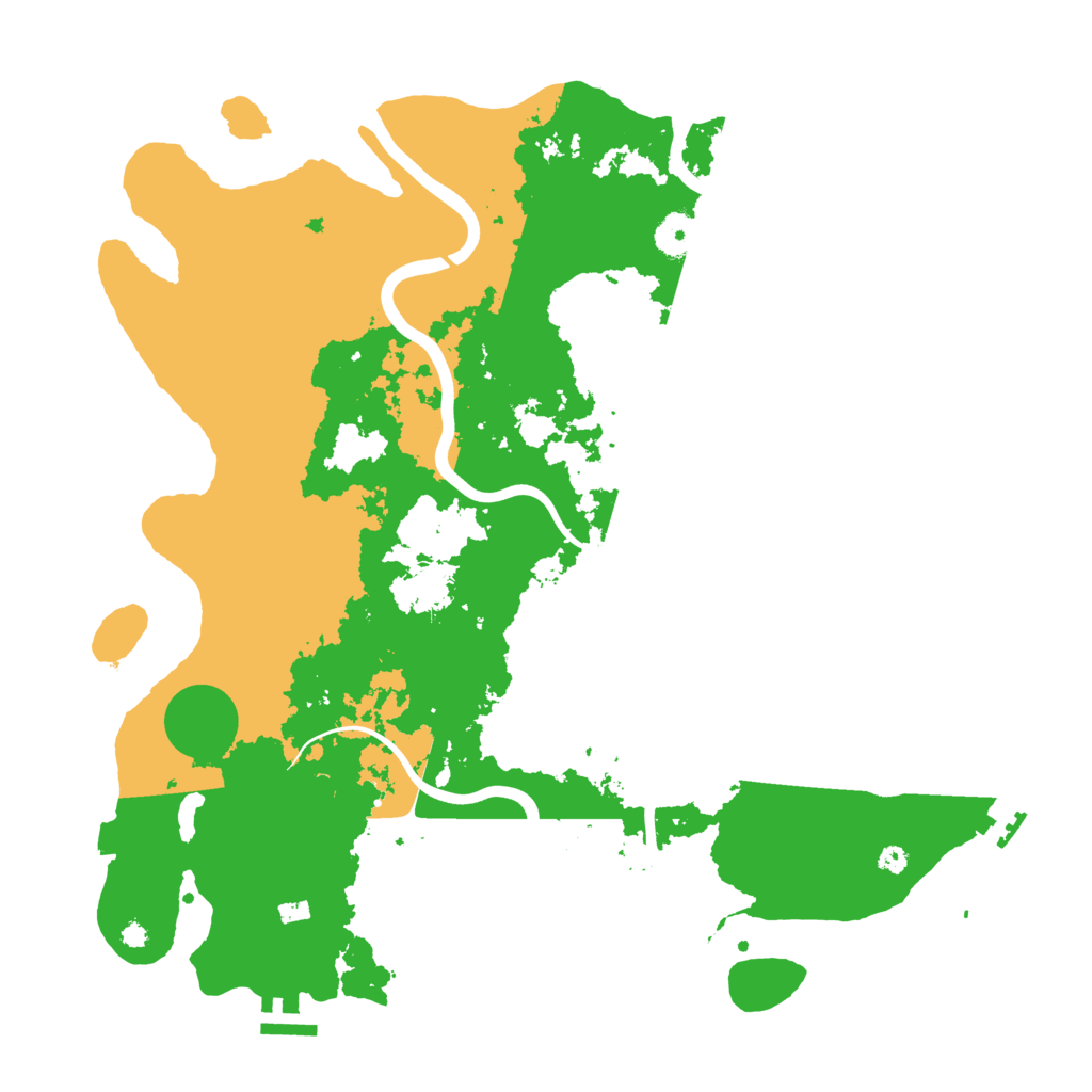 Biome Rust Map: Procedural Map, Size: 3900, Seed: 5684129