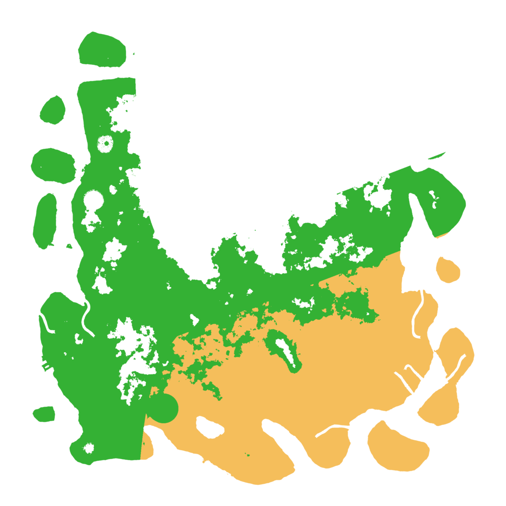 Biome Rust Map: Procedural Map, Size: 4500, Seed: 6457843