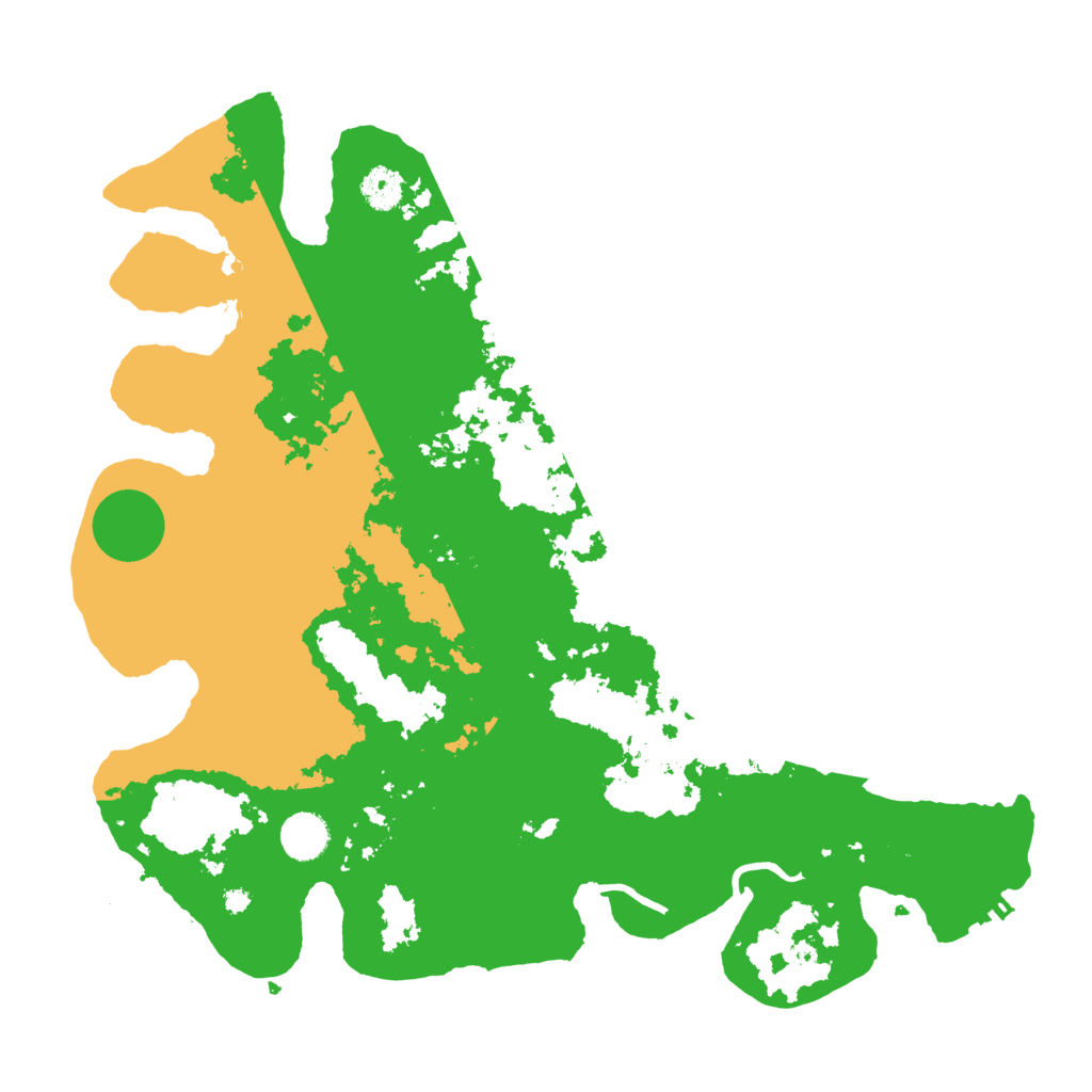 Biome Rust Map: Procedural Map, Size: 4000, Seed: 48162