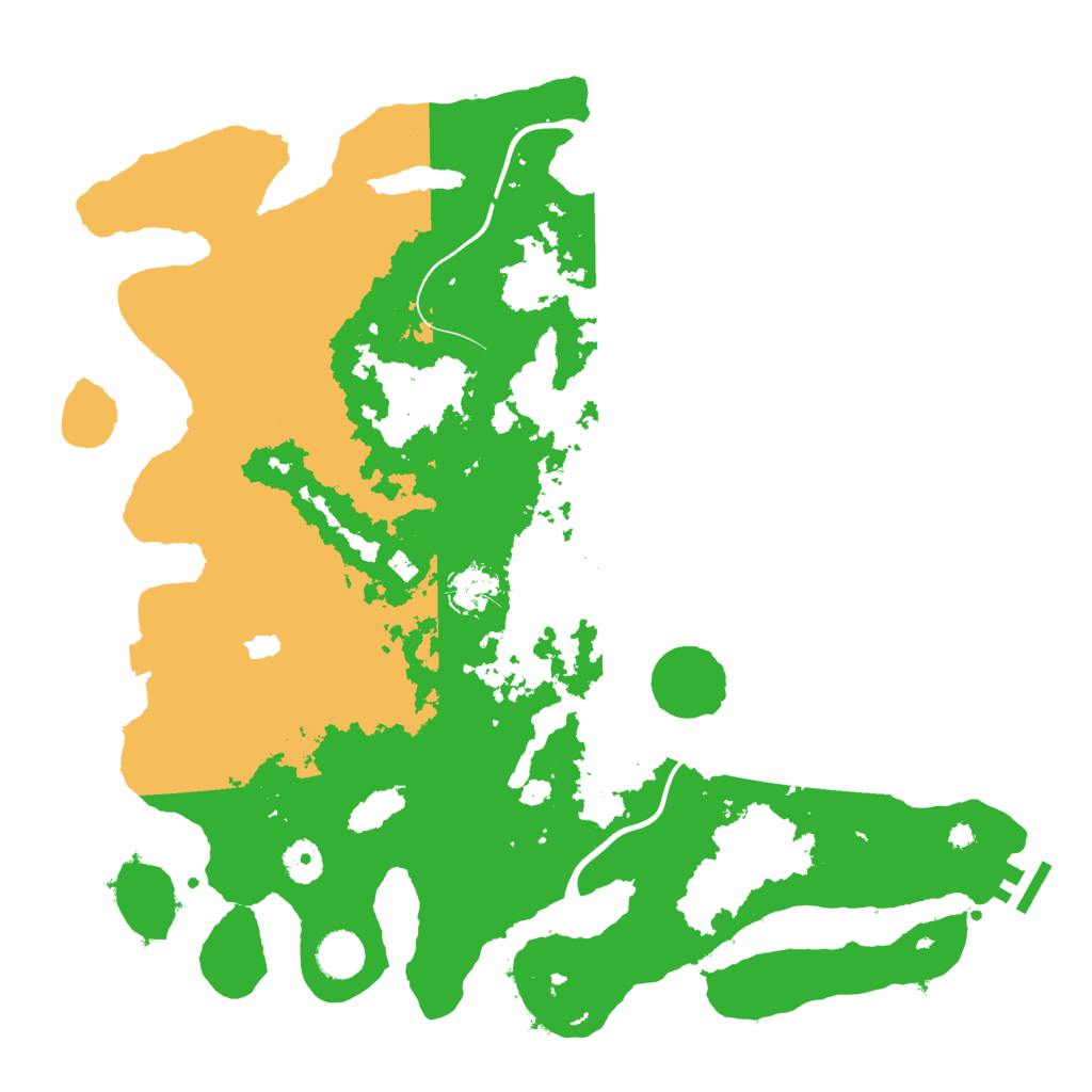 Biome Rust Map: Procedural Map, Size: 4000, Seed: 471804