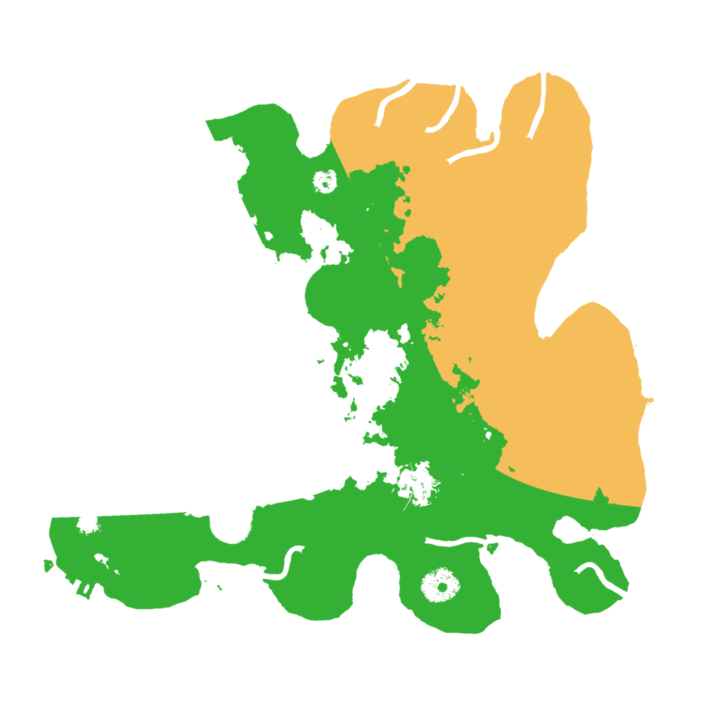 Biome Rust Map: Procedural Map, Size: 3000, Seed: 6409237