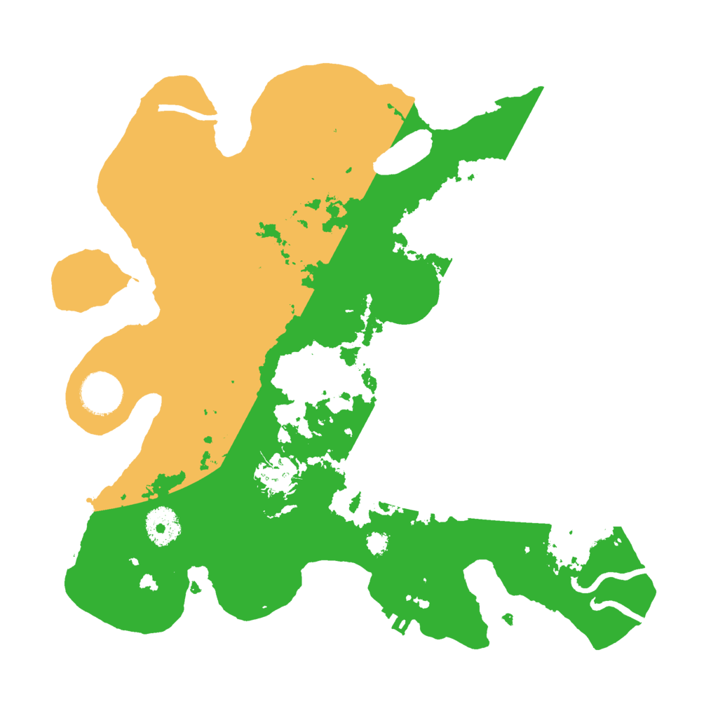 Biome Rust Map: Procedural Map, Size: 3000, Seed: 281945479