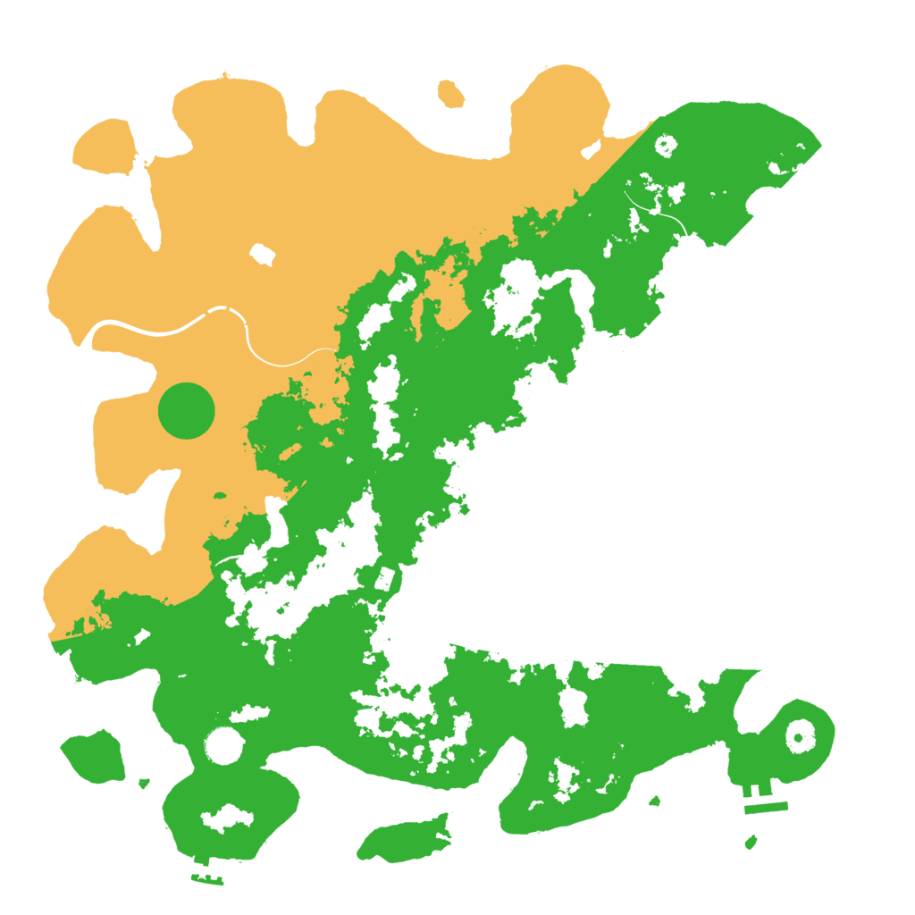 Biome Rust Map: Procedural Map, Size: 4250, Seed: 308475024