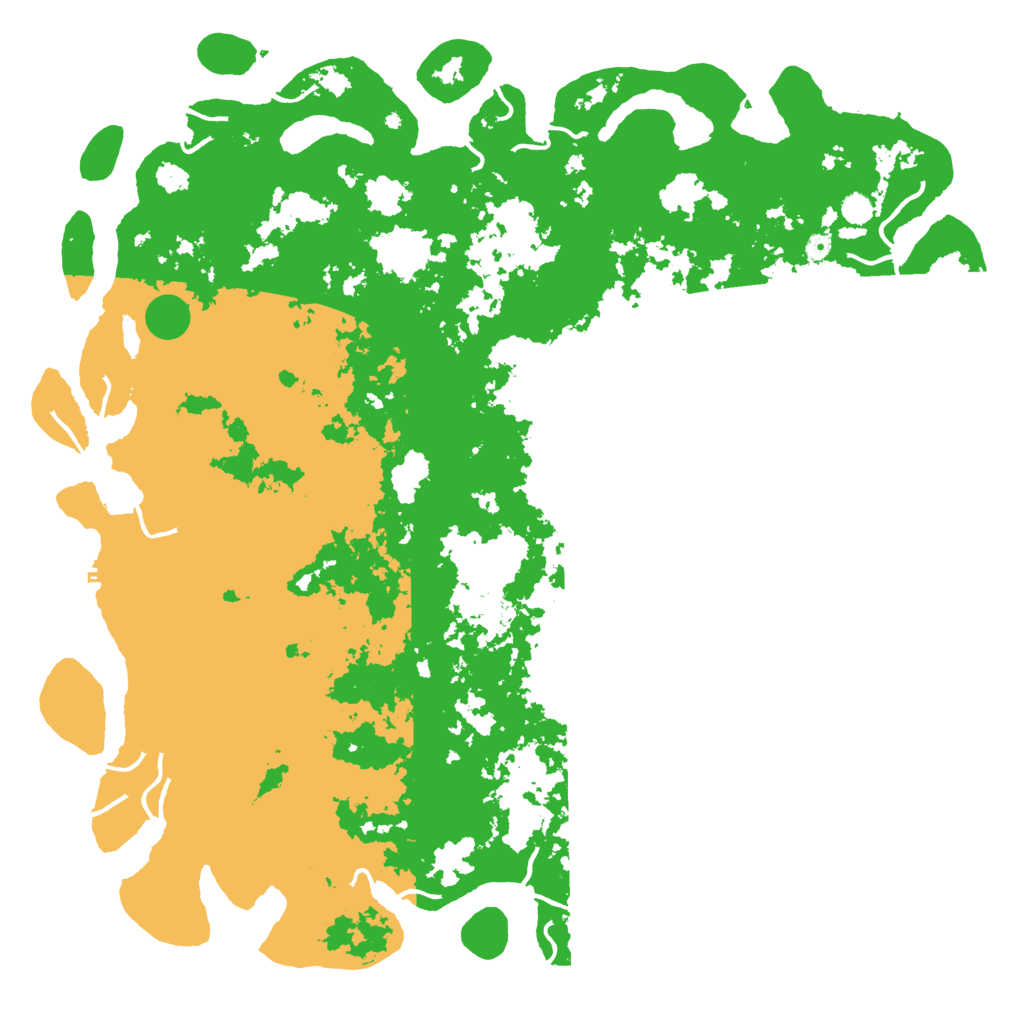 Biome Rust Map: Procedural Map, Size: 6000, Seed: 768135946
