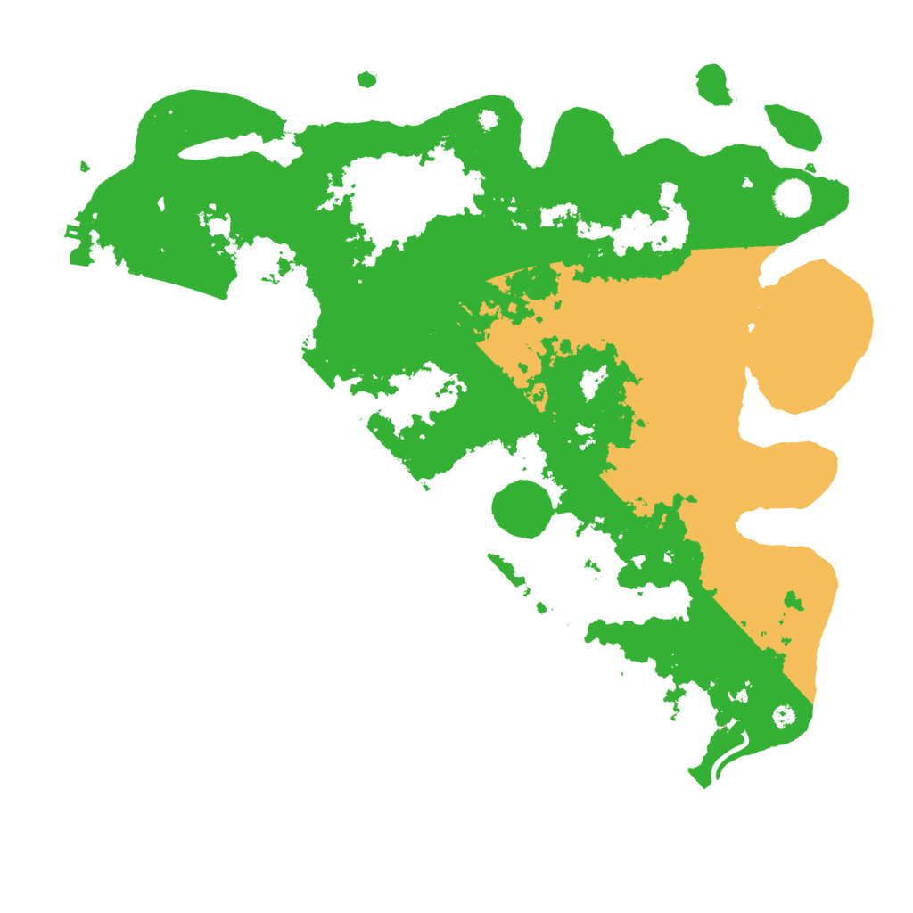 Biome Rust Map: Procedural Map, Size: 4250, Seed: 1887119126