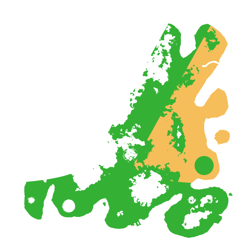 Biome Rust Map: Procedural Map, Size: 3500, Seed: 464519782
