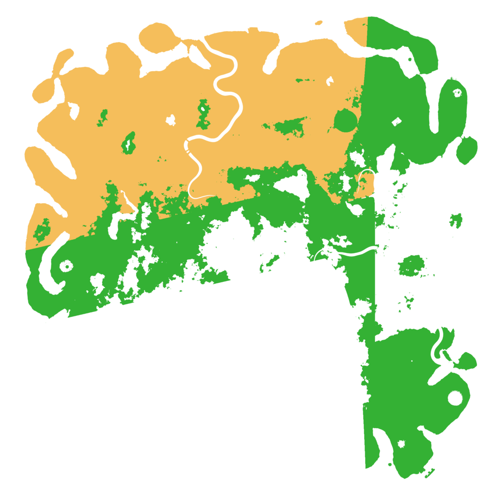 Biome Rust Map: Procedural Map, Size: 6000, Seed: 11369
