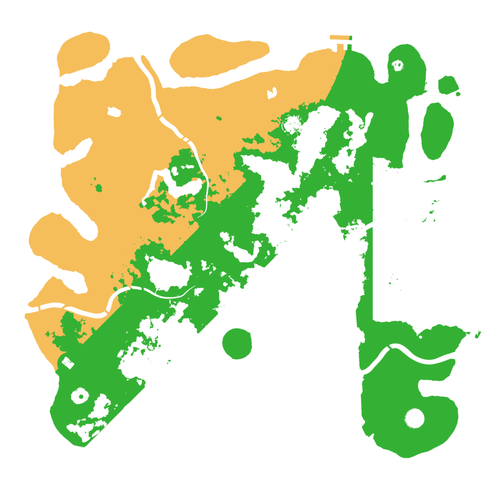 Biome Rust Map: Procedural Map, Size: 4524, Seed: 55634322