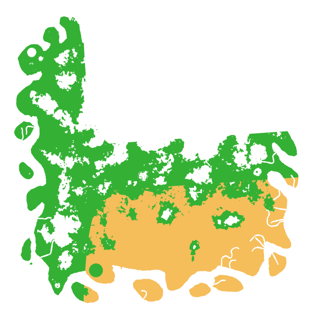 Biome Rust Map: Procedural Map, Size: 6000, Seed: 821501403