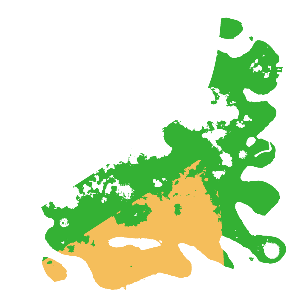 Biome Rust Map: Procedural Map, Size: 3500, Seed: 1373000000